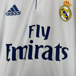 Shop 2016/17 REAL MADRID KROOS #8 HOME SHIRT (M) ADIDAS, classic football shirts, vintage football shirts & retro soccer jerseys at Cult Kits