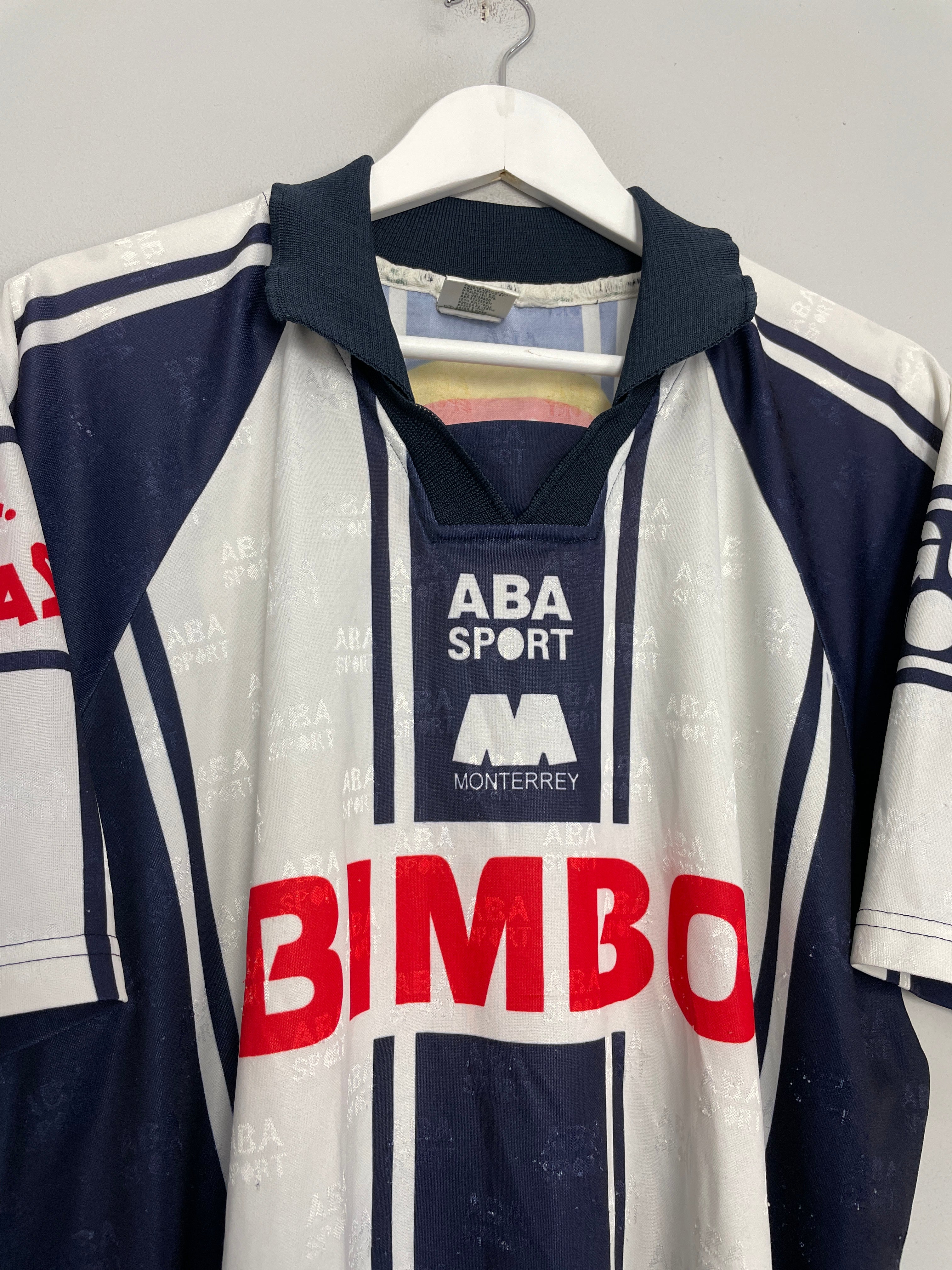 Shop 1997/99 MONTERREY HOME SHIRT (XL) ABA SPORT, classic football shirts, vintage football shirts & retro soccer jerseys at Cult Kits