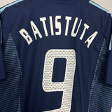 2002/04 ARGENTINA BATISTUTA #9 AWAY SHIRT (L) ADIDAS