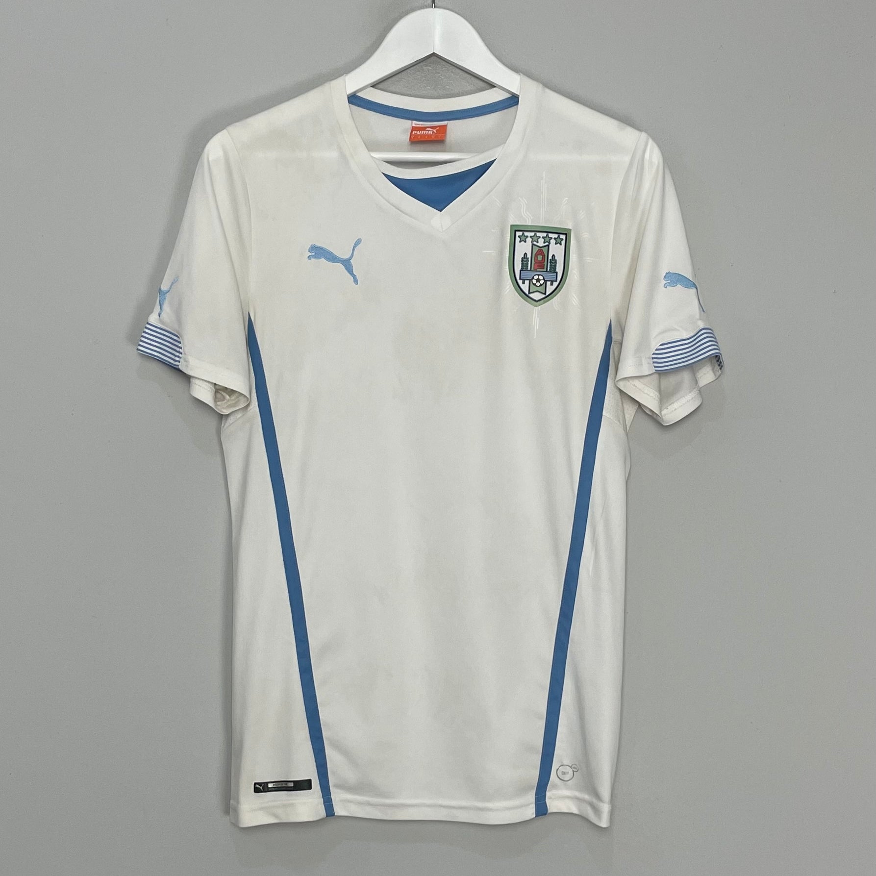 Shop 2014/15 URUGUAY AWAY SHIRT (S) PUMA, classic football shirts, vintage football shirts & retro soccer jerseys at Cult Kits