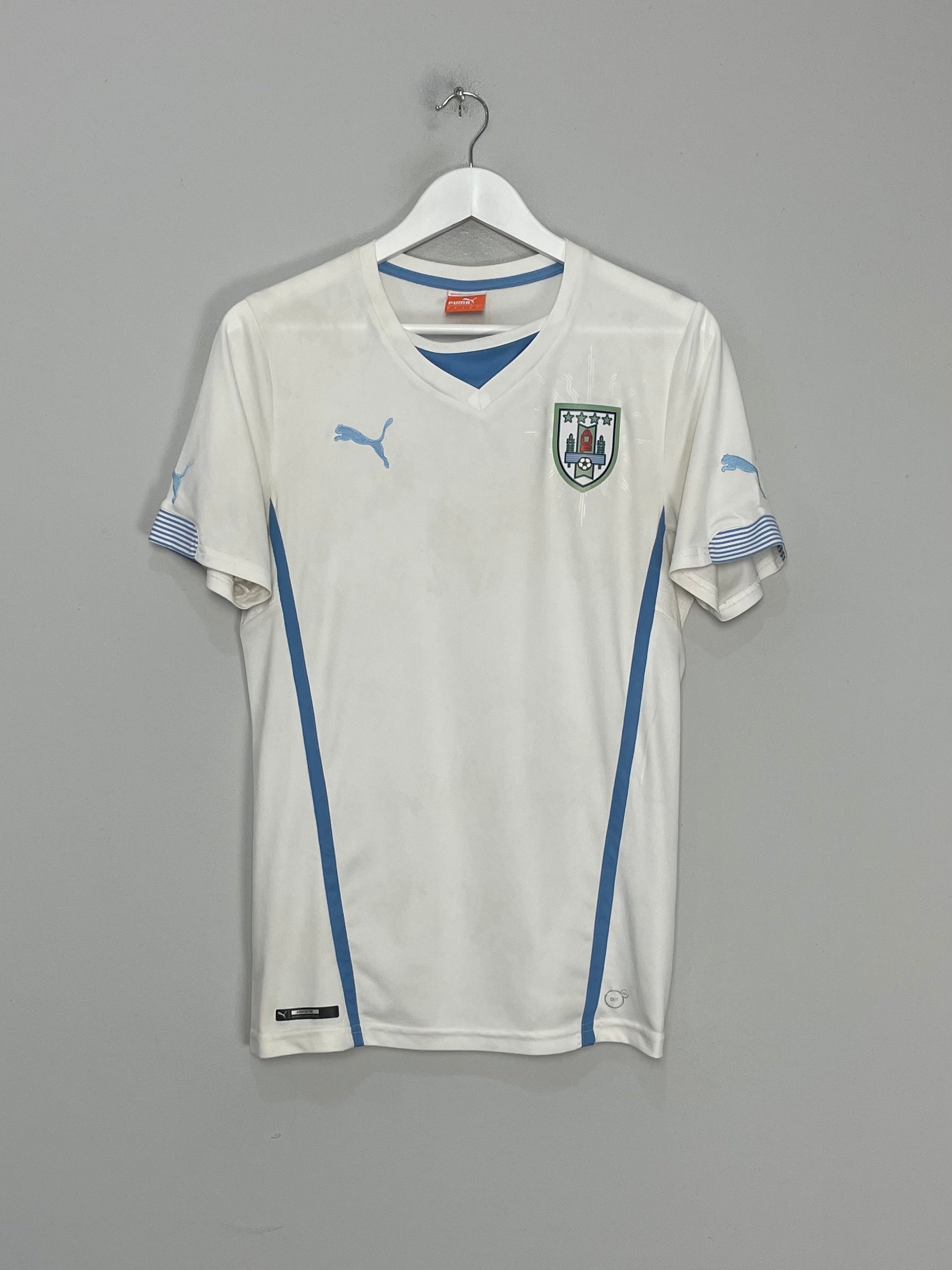 Shop 2014/15 URUGUAY AWAY SHIRT (S) PUMA, classic football shirts, vintage football shirts & retro soccer jerseys at Cult Kits