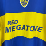 Shop 2005/06 BOCA JUNIORS HOME SHIRT (L) NIKE, classic football shirts, vintage football shirts & retro soccer jerseys at Cult Kits