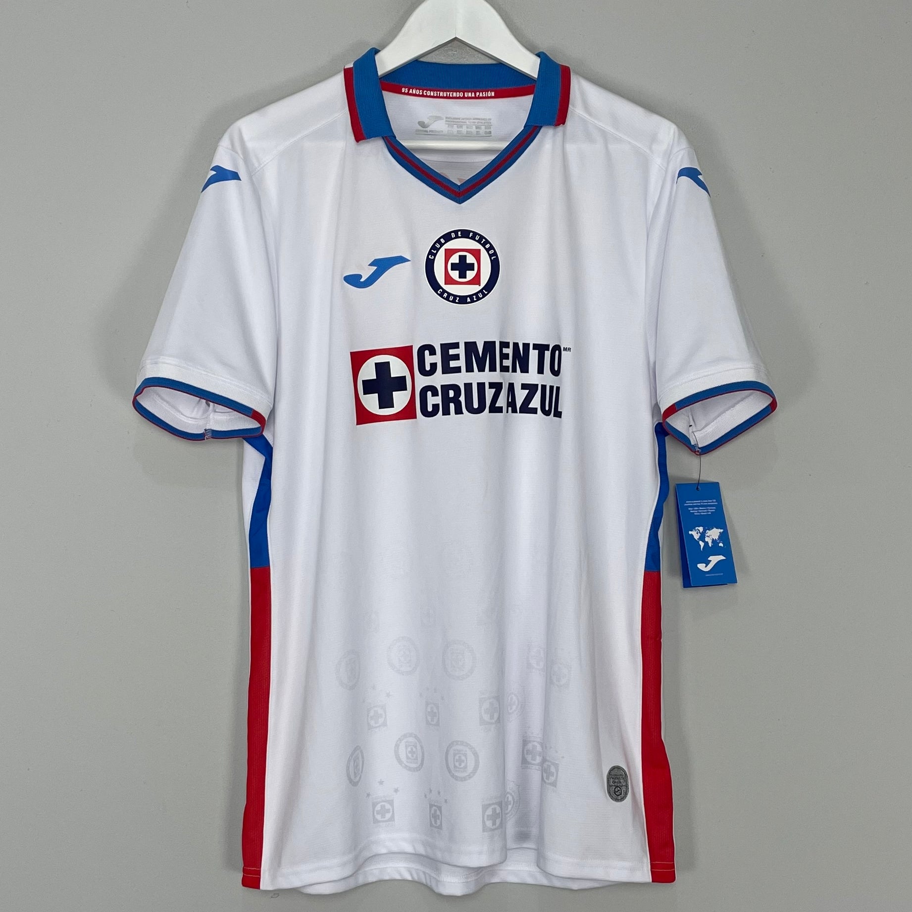 Shop 2022/23 CRUZ AZUL *BNWT* AWAY SHIRT (XL) JOMA, classic football shirts, vintage football shirts & retro soccer jerseys at Cult Kits