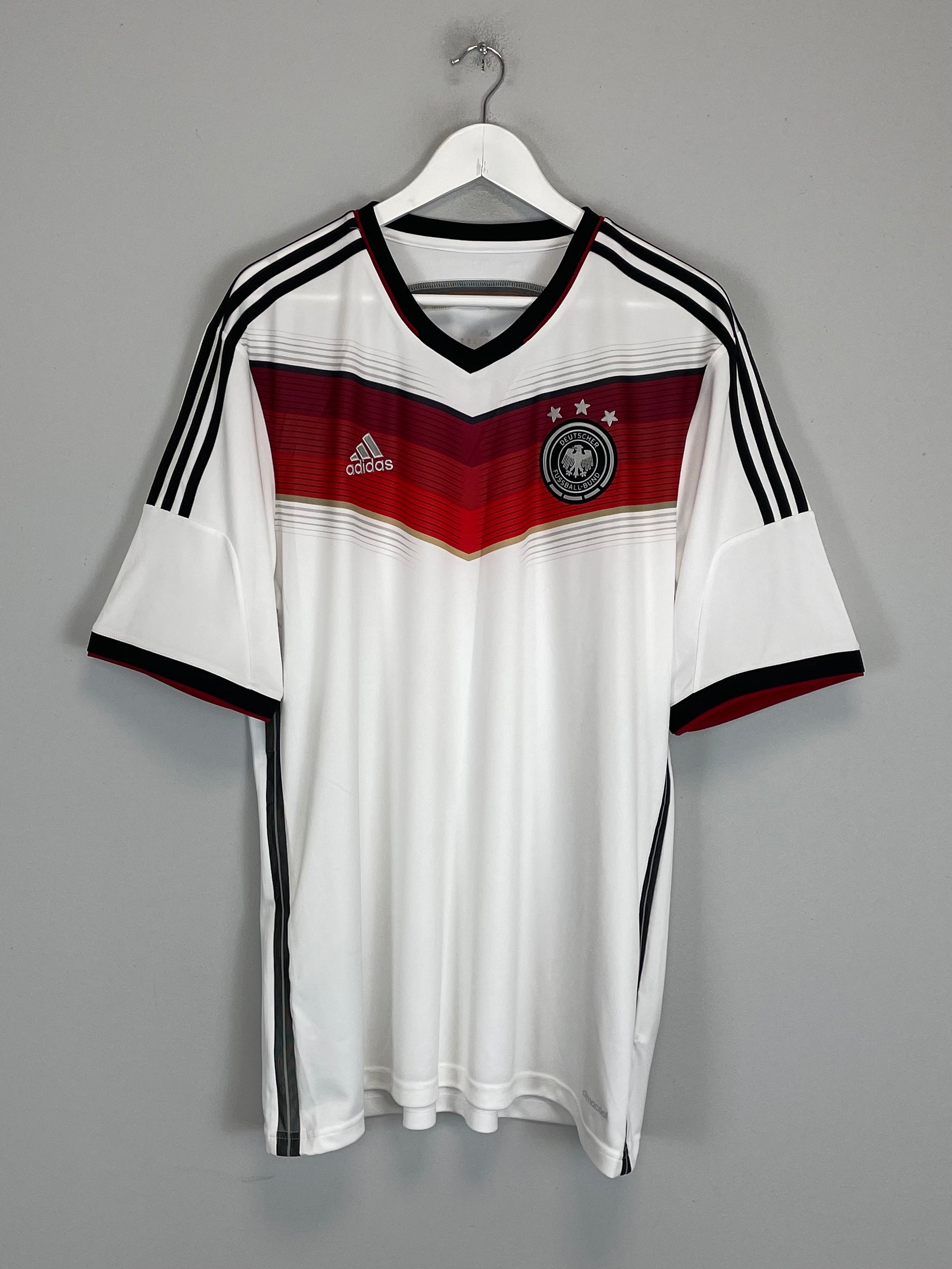 Shop 2014/15 GERMANY HOME SHIRT (XL) ADIDAS, classic football shirts, vintage football shirts & retro soccer jerseys at Cult Kits