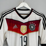 Shop 2014/15 GERMANY GOTZE #19 HOME SHIRT (S) ADIDAS, classic football shirts, vintage football shirts & retro soccer jerseys at Cult Kits
