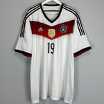 Shop 2014/15 GERMANY GOTZE #19 HOME SHIRT (XXXL) ADIDAS, classic football shirts, vintage football shirts & retro soccer jerseys at Cult Kits