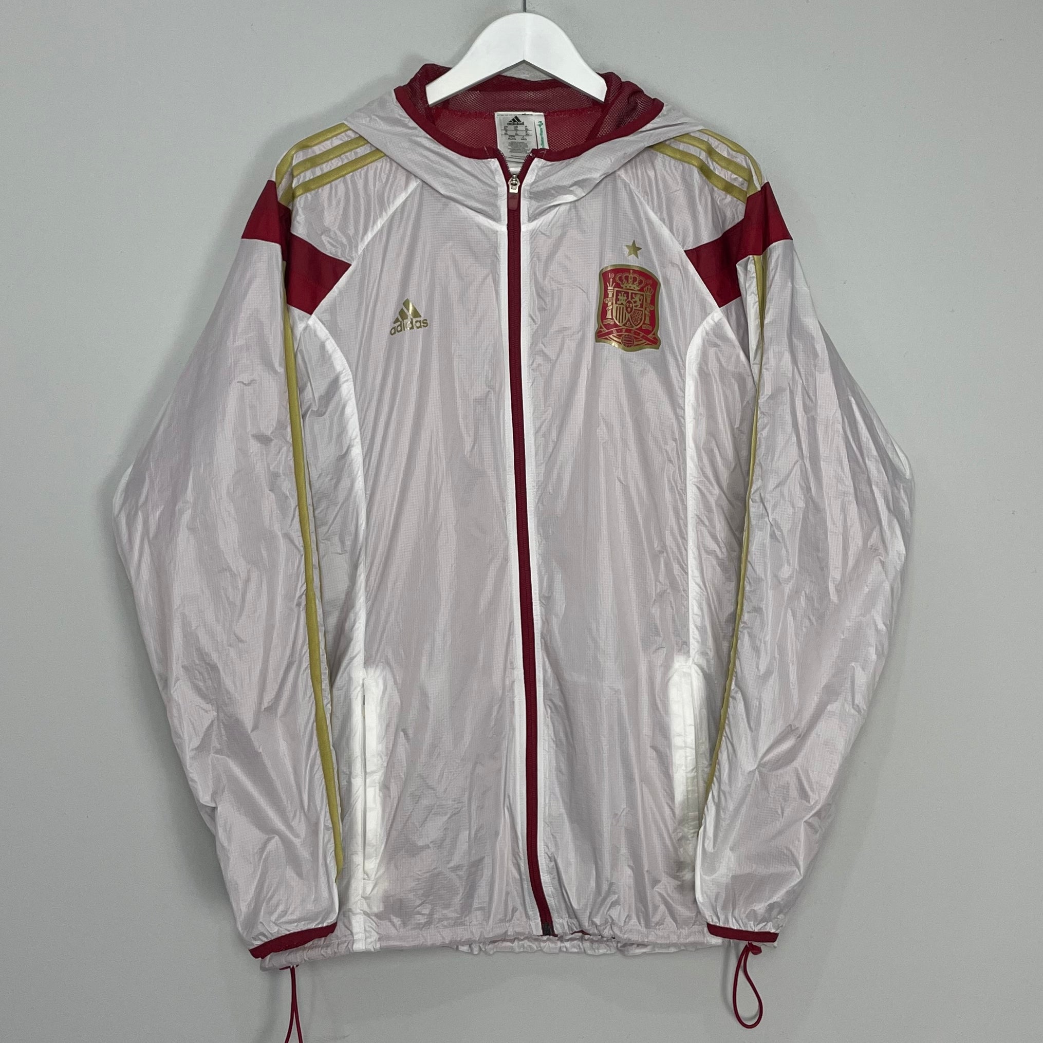 Shop 2014/15 SPAIN WINDBREAKER (XL) ADIDAS, classic football shirts, vintage football shirts & retro soccer jerseys at Cult Kits