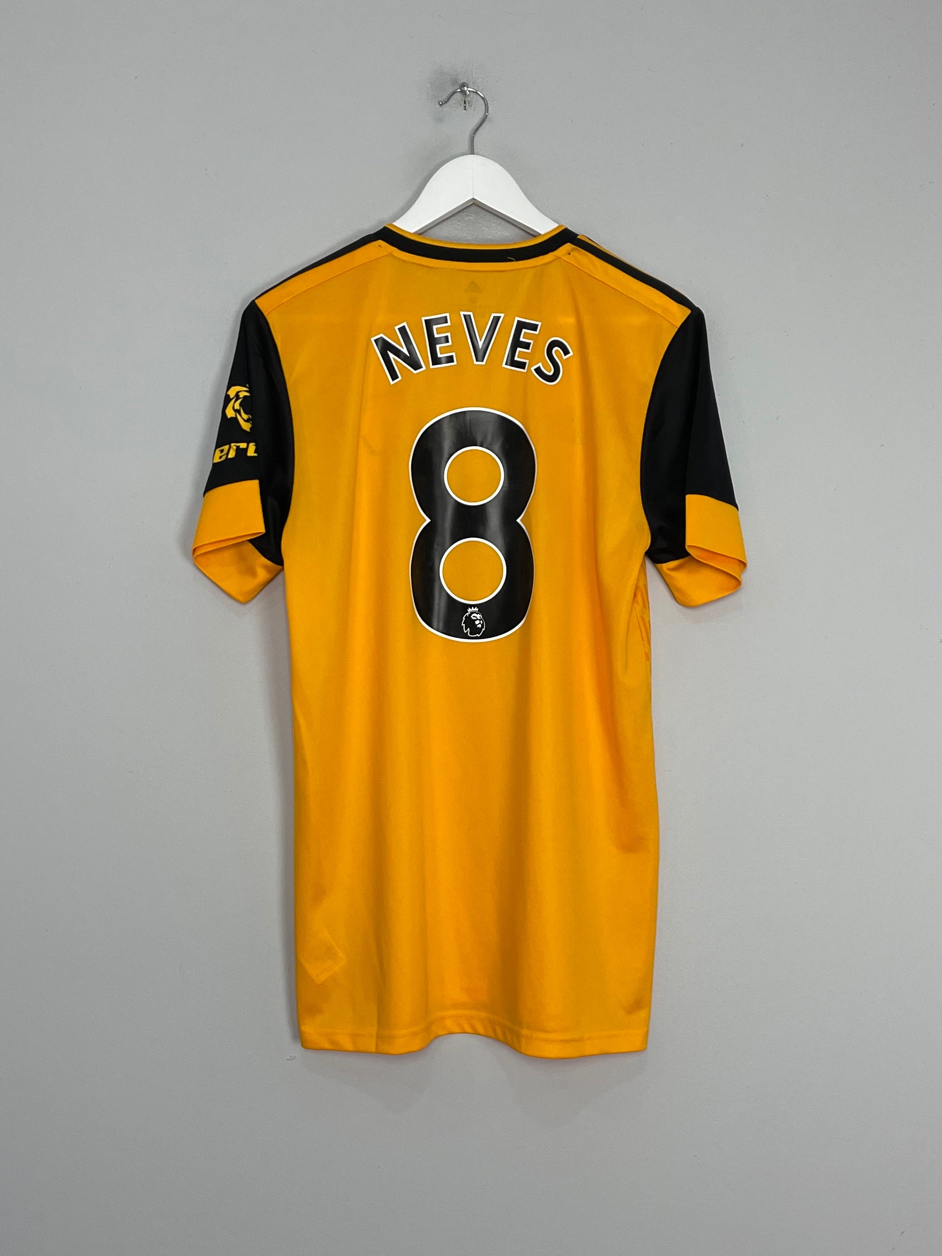 Shop 2020/21 WOLVES NEVES #8 HOME SHIRT (M) ADIDAS, classic football shirts, vintage football shirts & retro soccer jerseys at Cult Kits