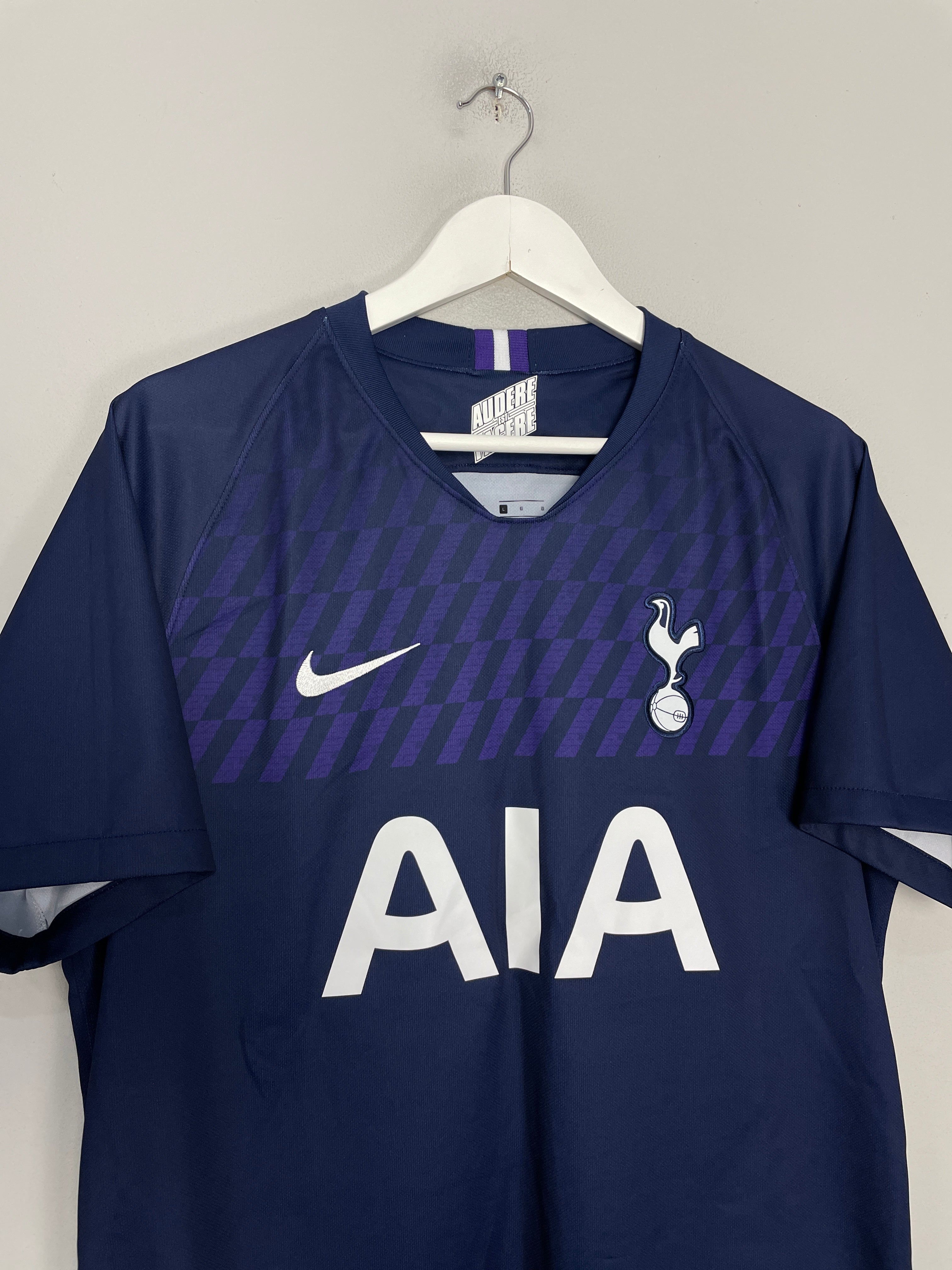 Shop 2019/20 TOTTENHAM SON #7 AWAY SHIRT (L) NIKE, classic football shirts, vintage football shirts & retro soccer jerseys at Cult Kits