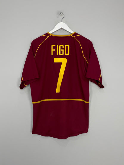 Image of the Portugal Figo shirt from the 2002/04 season