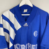 Shop 1994/96 SCHALKE HOME SHIRT (XL) ADIDAS, classic football shirts, vintage football shirts & retro soccer jerseys at Cult Kits