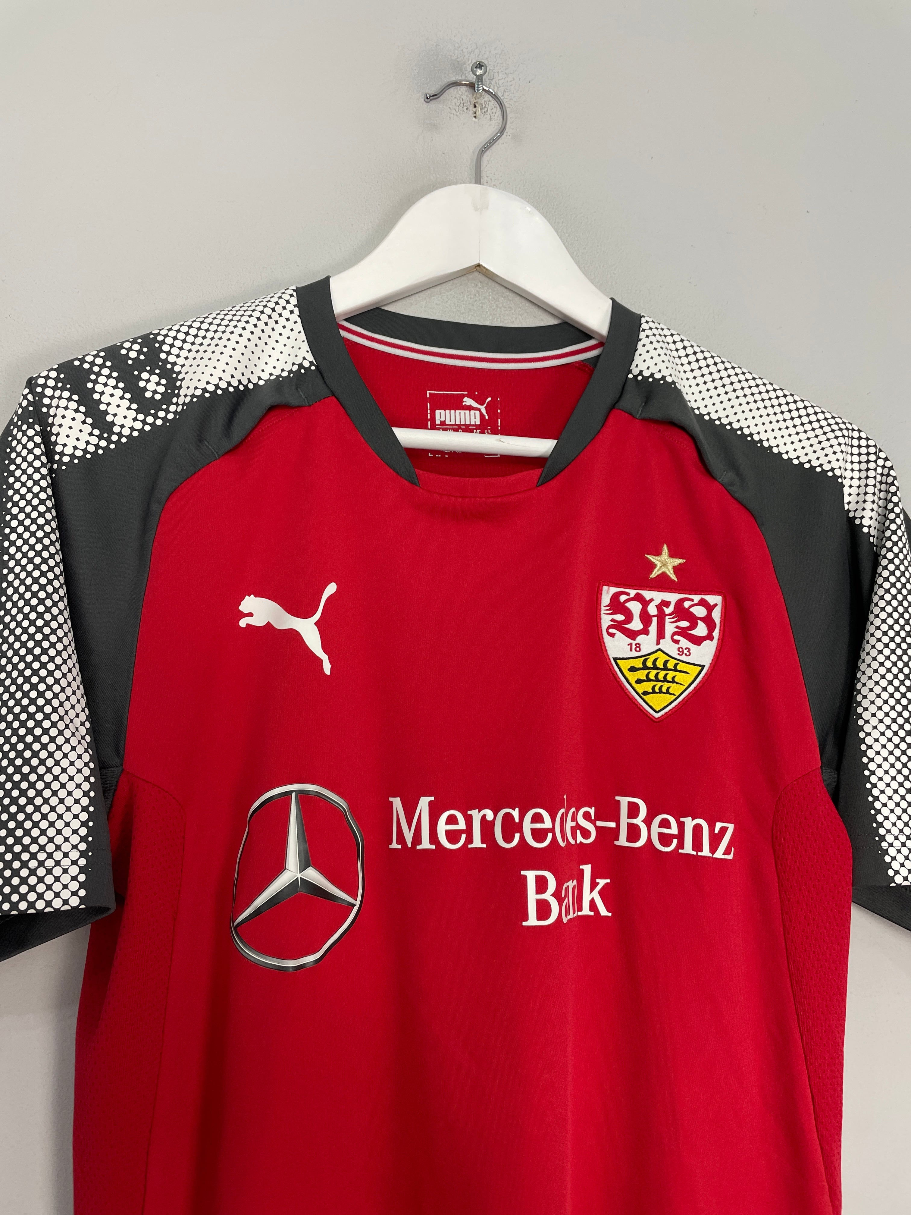 Shop 2017/18 STUTTGART TRAINING SHIRT (S) PUMA, classic football shirts, vintage football shirts & retro soccer jerseys at Cult Kits