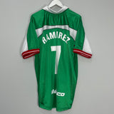 Shop 2000/01 MEXICO RAMIREZ #7 HOME SHIRT (XL) ATLETICA, classic football shirts, vintage football shirts & retro soccer jerseys at Cult Kits