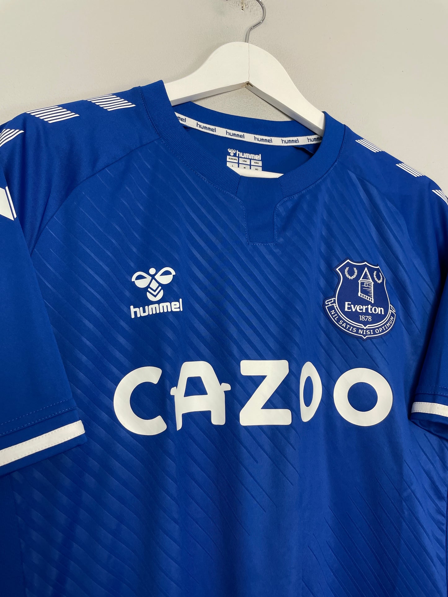 2020/21 EVERTON BERNARD #20 HOME SHIRT (L) HUMMEL