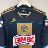 2009/10 PHILADELPHIA UNION *PLAYER ISSUE* HOME SHIRT (XL) ADIDAS