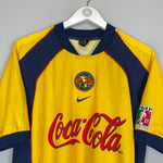 Shop 2001/02 CLUB AMERICA R.GUTIERREZ #21 HOME SHIRT (M) NIKE, classic football shirts, vintage football shirts & retro soccer jerseys at Cult Kits
