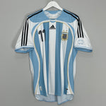 Shop 2006/07 ARGENTINA TEVEZ #11 HOME SHIRT (M) ADIDAS, classic football shirts, vintage football shirts & retro soccer jerseys at Cult Kits