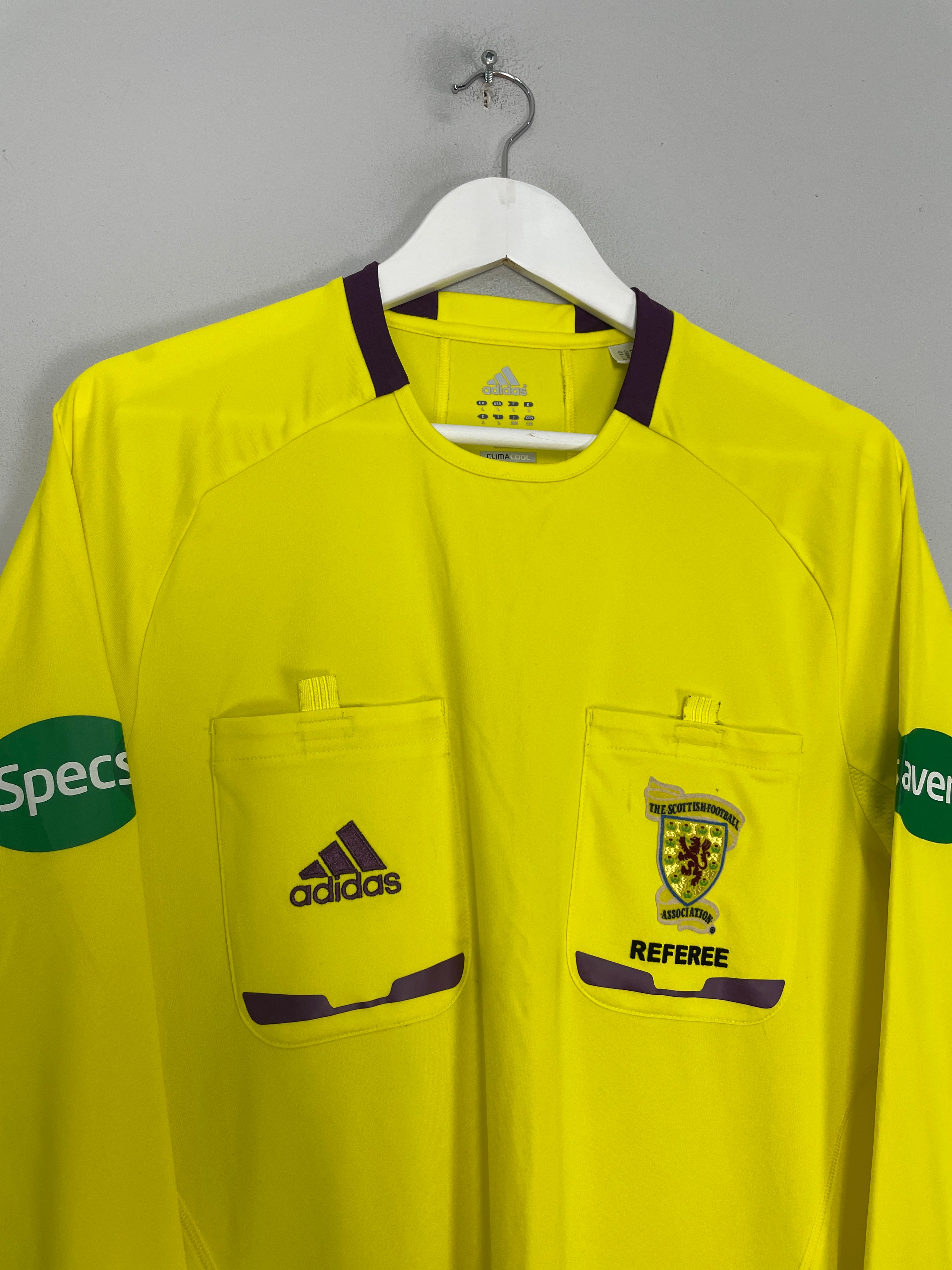 Shop 2012/13 SCOTTISH FA REFEREE SHIRT (L) ADIDAS, classic football shirts, vintage football shirts & retro soccer jerseys at Cult Kits