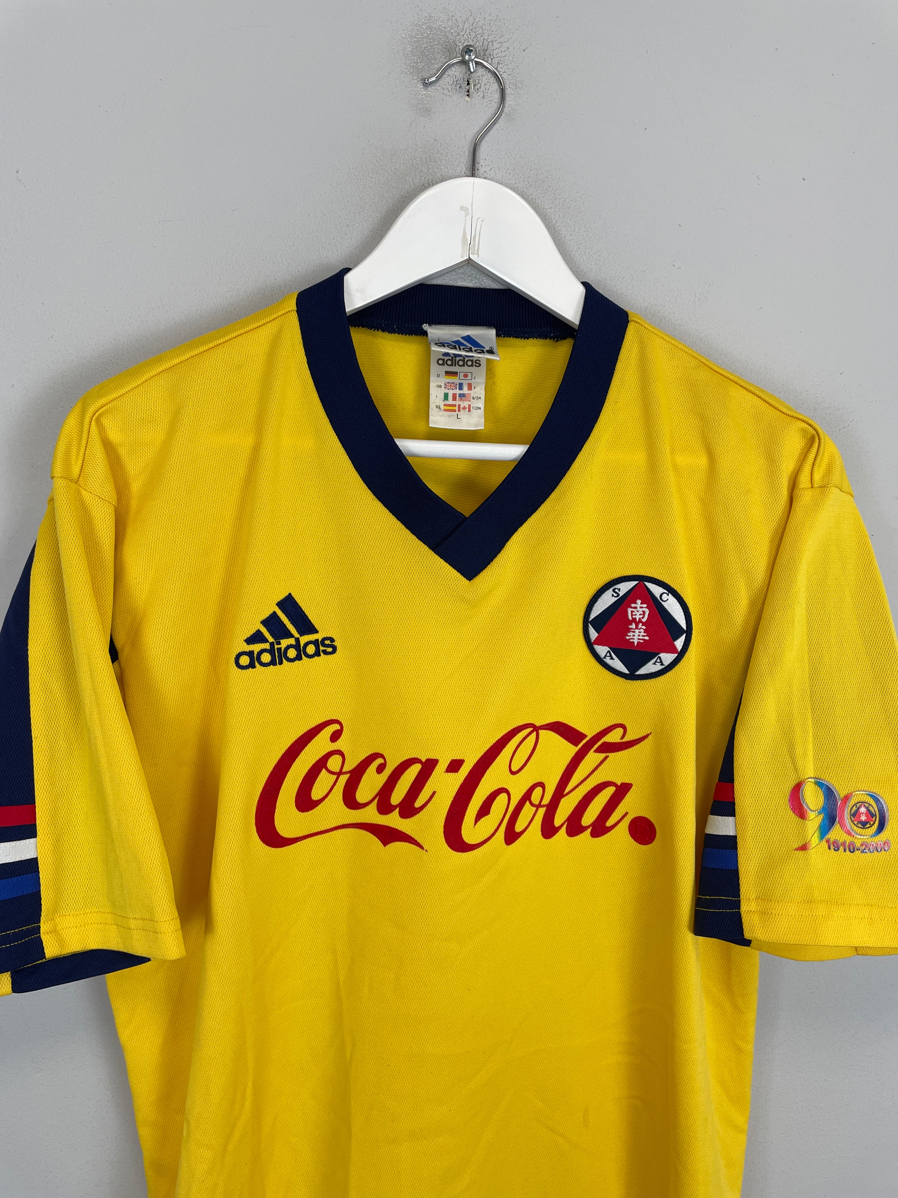 Shop 2000/01 SOUTH CHINA THIRD SHIRT (L) ADIDAS, classic football shirts, vintage football shirts & retro soccer jerseys at Cult Kits