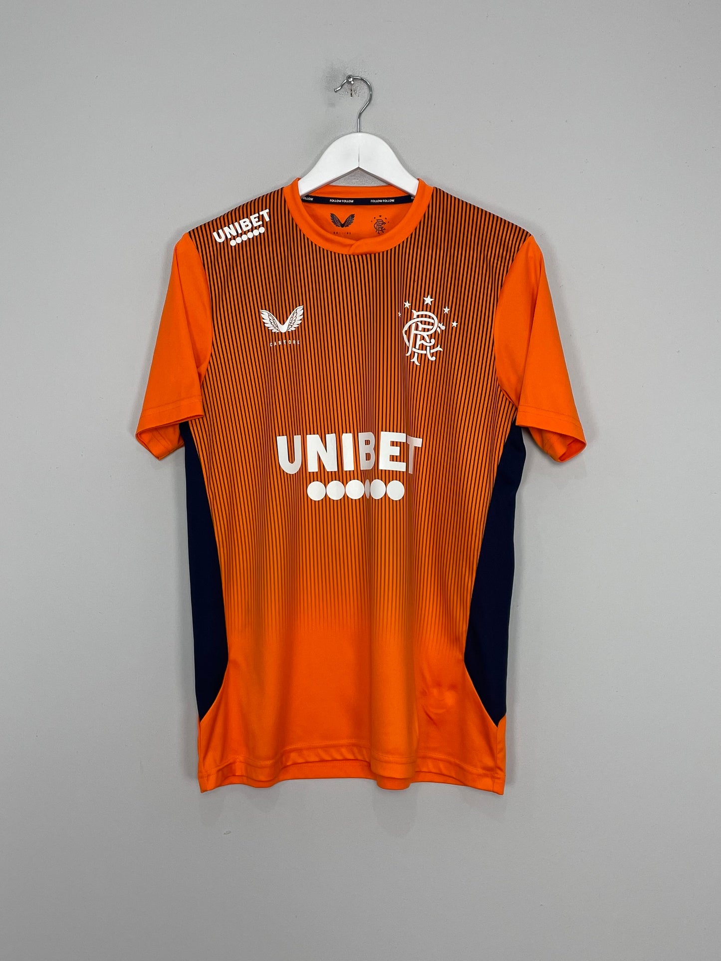 Image of the Rangers shirt from the 2020/22 season
