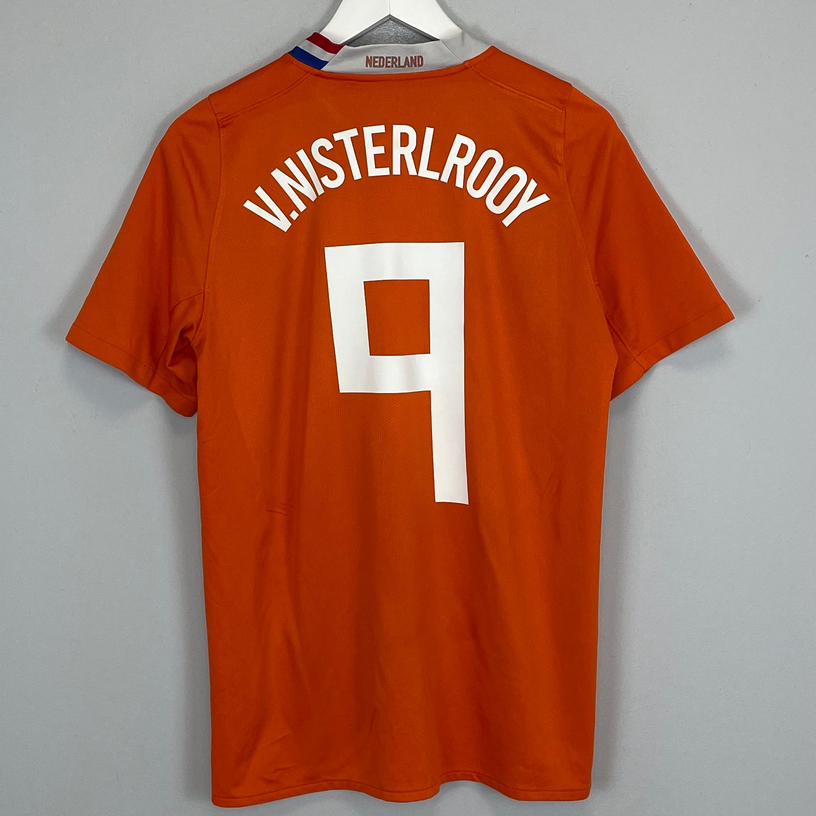 Shop 2008/10 NETHERLANDS V.NISTELROOY #9 HOME SHIRT (S) NIKE, classic football shirts, vintage football shirts & retro soccer jerseys at Cult Kits