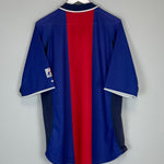 Shop 2000/01 PSG HOME SHIRT (XL) NIKE, classic football shirts, vintage football shirts & retro soccer jerseys at Cult Kits