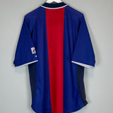 Shop 2000/01 PSG HOME SHIRT (XL) NIKE, classic football shirts, vintage football shirts & retro soccer jerseys at Cult Kits