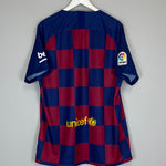 Shop 2019/20 BARCELONA HOME SHIRT (XL) NIKE, classic football shirts, vintage football shirts & retro soccer jerseys at Cult Kits