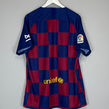 Shop 2019/20 BARCELONA HOME SHIRT (XL) NIKE, classic football shirts, vintage football shirts & retro soccer jerseys at Cult Kits
