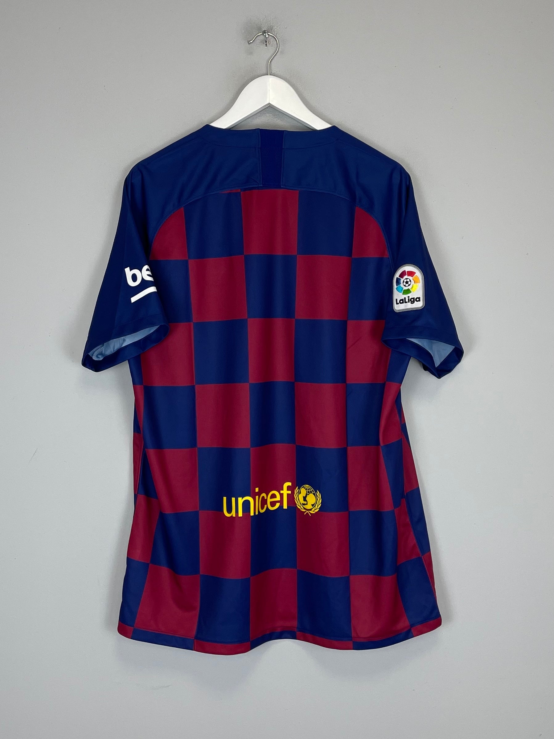 Shop 2019/20 BARCELONA HOME SHIRT (XL) NIKE, classic football shirts, vintage football shirts & retro soccer jerseys at Cult Kits