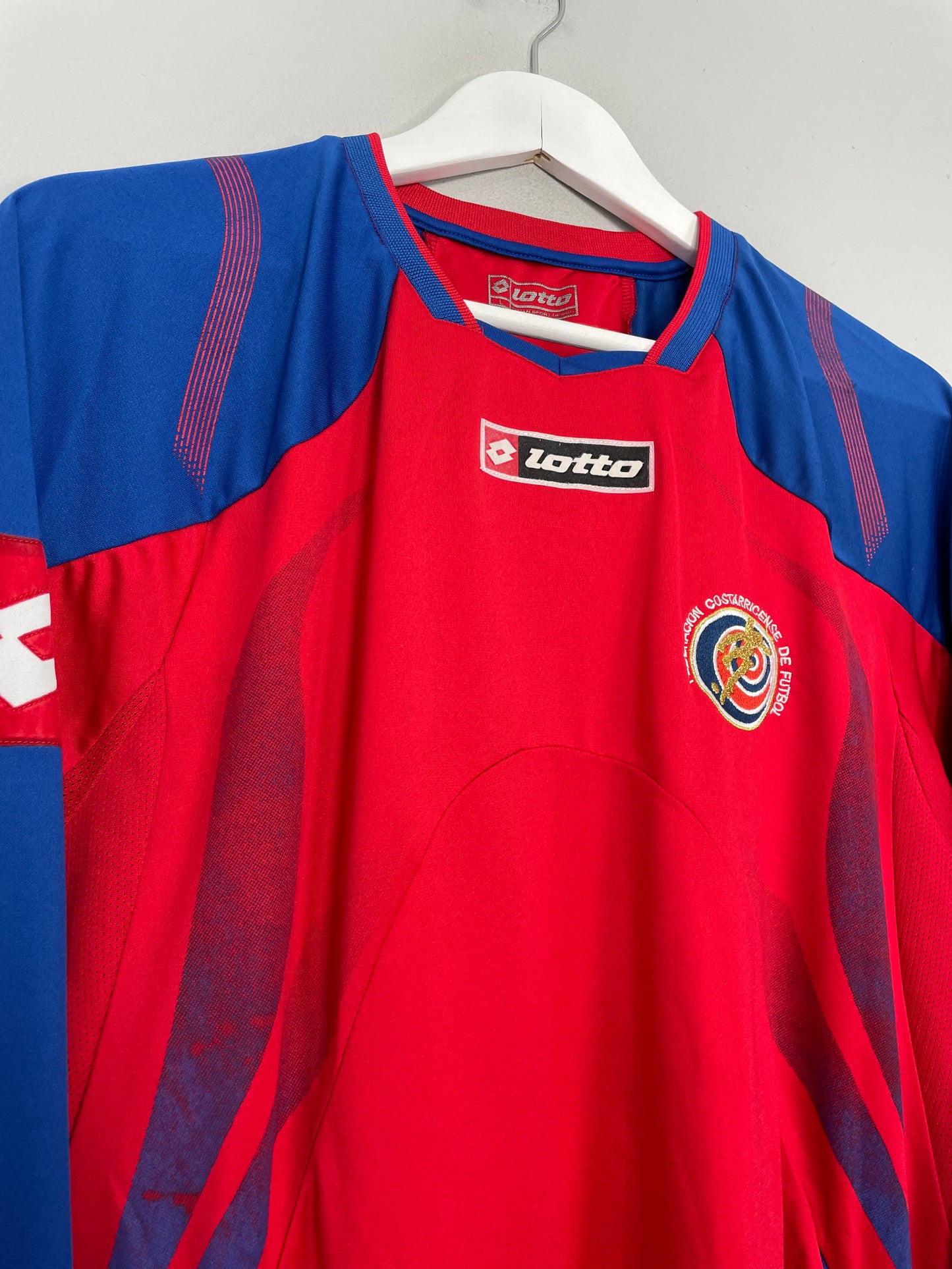 2008/09 COSTA RICA L/S HOME SHIRT (L) LOTTO