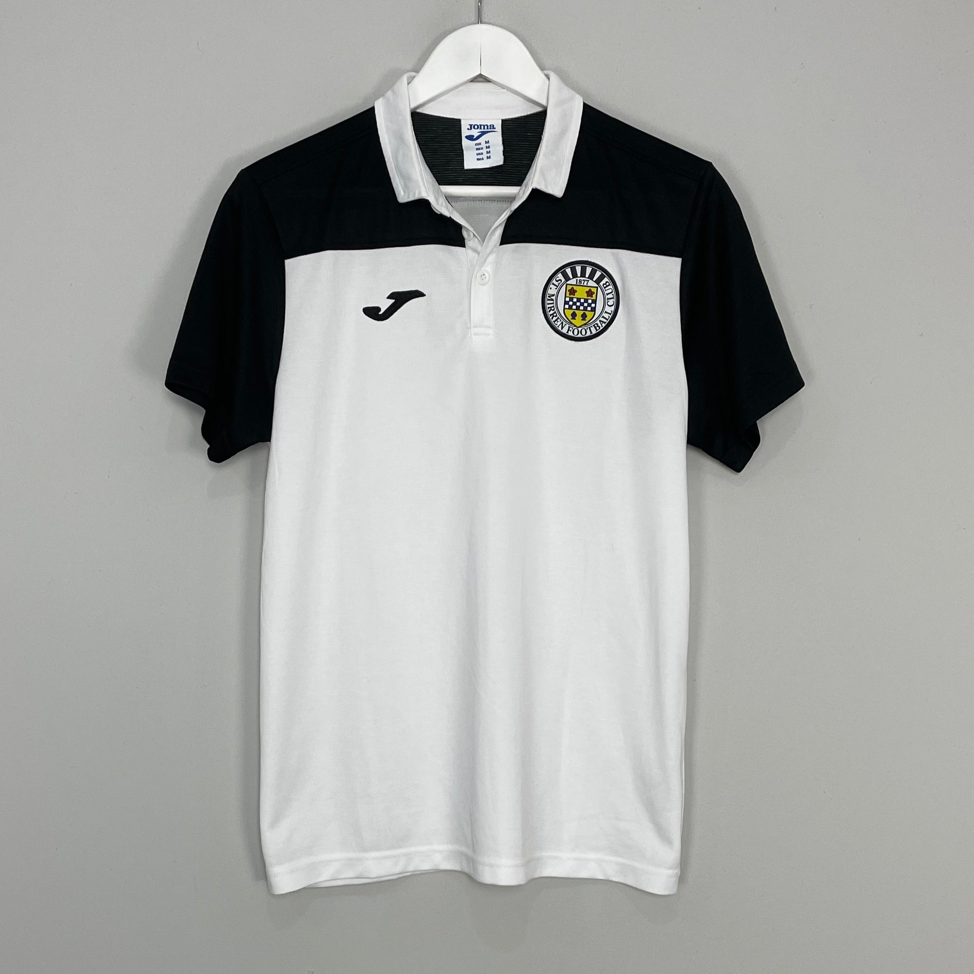 Shop 2018/19 ST MIRREN POLO SHIRT (M) JOMA, classic football shirts, vintage football shirts & retro soccer jerseys at Cult Kits
