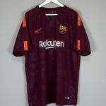 Shop 2017/18 BARCELONA THIRD SHIRT (XL) NIKE, classic football shirts, vintage football shirts & retro soccer jerseys at Cult Kits