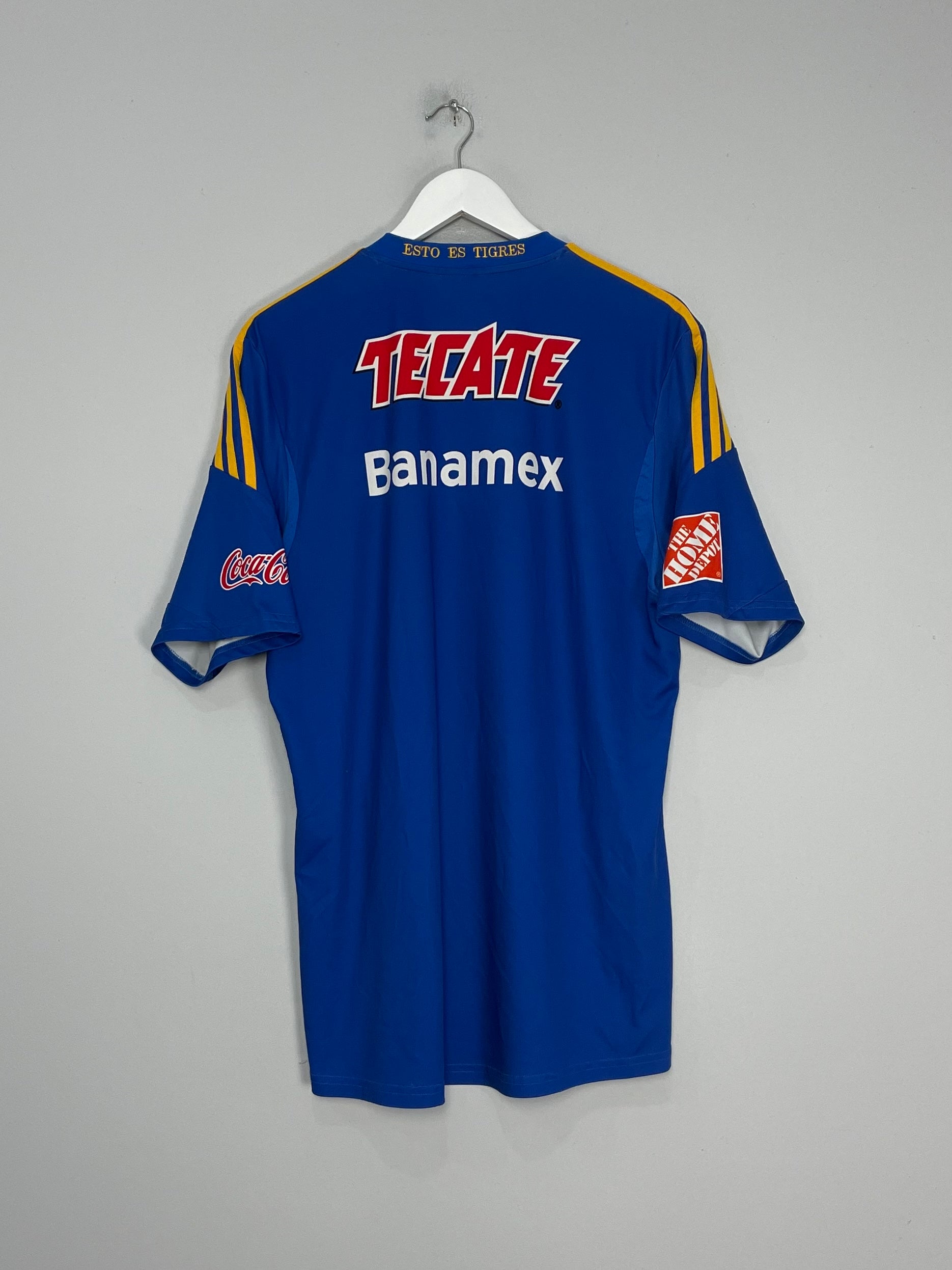 Shop 2013/14 TIGRES AWAY SHIRT (XL) ADIDAS, classic football shirts, vintage football shirts & retro soccer jerseys at Cult Kits