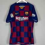 Shop 2019/20 BARCELONA HOME SHIRT (XL) NIKE, classic football shirts, vintage football shirts & retro soccer jerseys at Cult Kits
