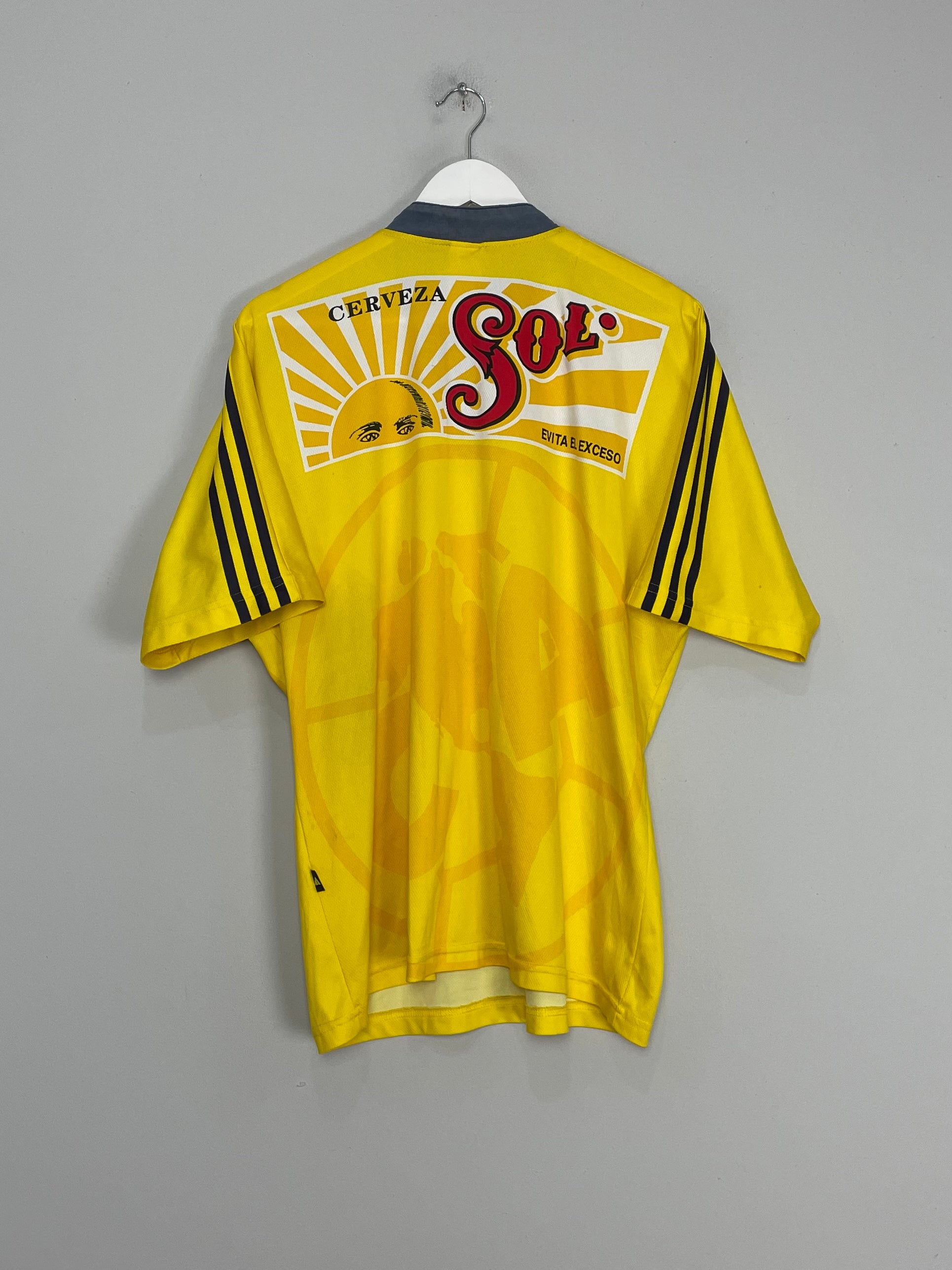 Shop 1997/99 CLUB AMERICA HOME SHIRT (M) ADIDAS, classic football shirts, vintage football shirts & retro soccer jerseys at Cult Kits