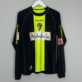 2007/08 CADIZ FC R.NAVAS #13 L/S *MATCH ISSUE* GK SHIRT (L) KELME