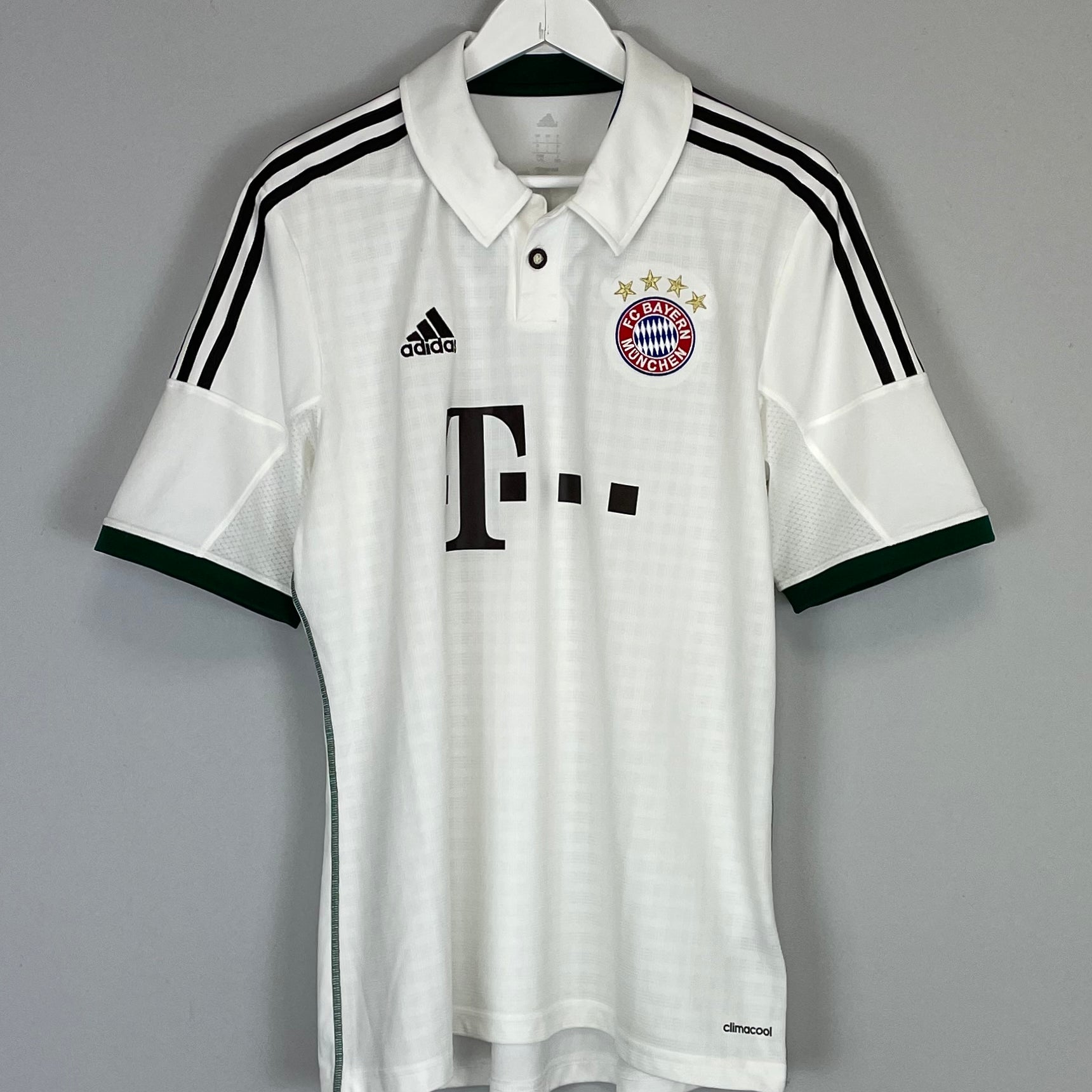 Shop 2013/14 BAYERN MUNICH AWAY SHIRT (L) ADIDAS, classic football shirts, vintage football shirts & retro soccer jerseys at Cult Kits