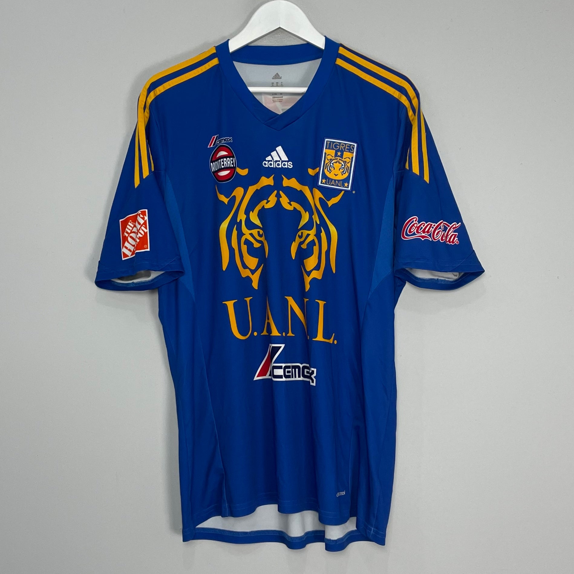 Shop 2013/14 TIGRES AWAY SHIRT (XL) ADIDAS, classic football shirts, vintage football shirts & retro soccer jerseys at Cult Kits