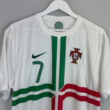 Shop 2012/13 PORTUGAL RONALDO #7 AWAY SHIRT (XL) NIKE, classic football shirts, vintage football shirts & retro soccer jerseys at Cult Kits