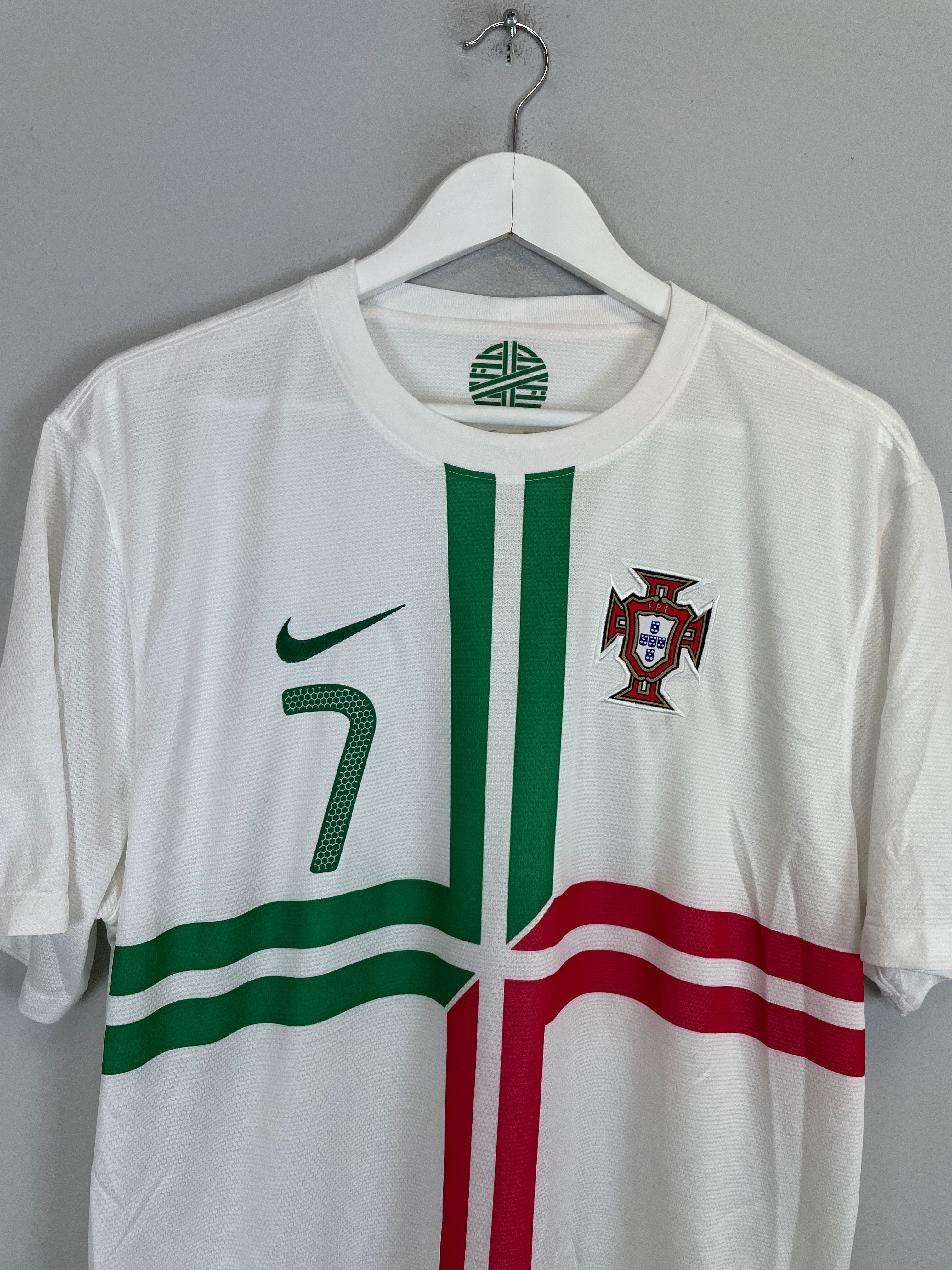 Shop 2012/13 PORTUGAL RONALDO #7 AWAY SHIRT (XL) NIKE, classic football shirts, vintage football shirts & retro soccer jerseys at Cult Kits