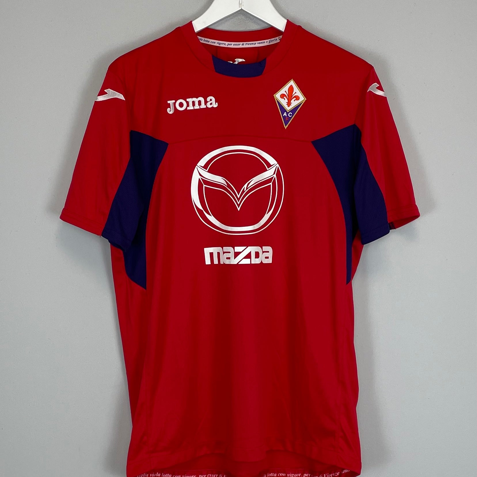Shop 2012/13 FIORENTINA TRAINING SHIRT (M) JOMA, classic football shirts, vintage football shirts & retro soccer jerseys at Cult Kits