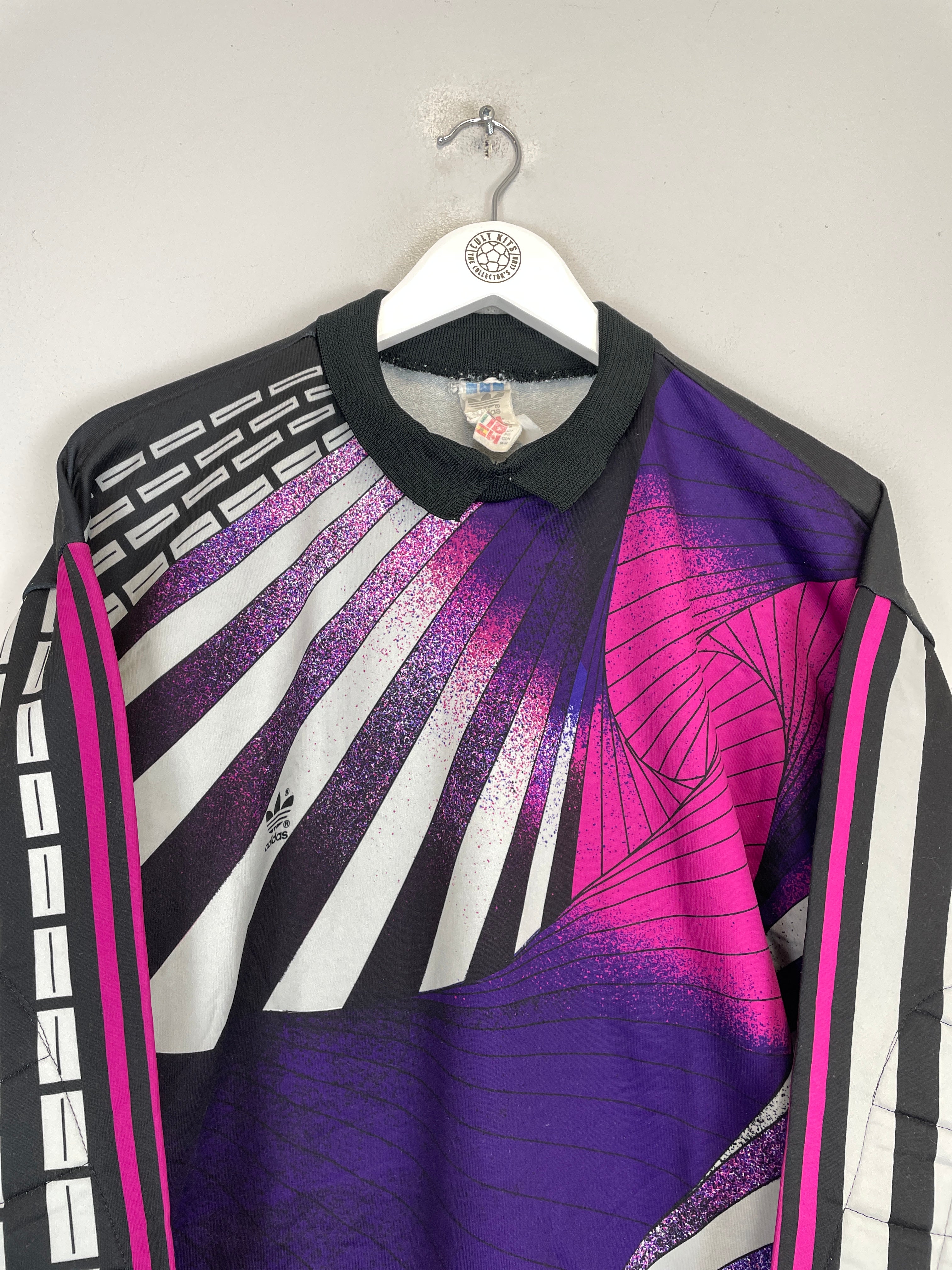 Shop 1990/94 ADIDAS GK TEMPLATE SHIRT (M) ADIDAS, classic football shirts, vintage football shirts & retro soccer jerseys at Cult Kits