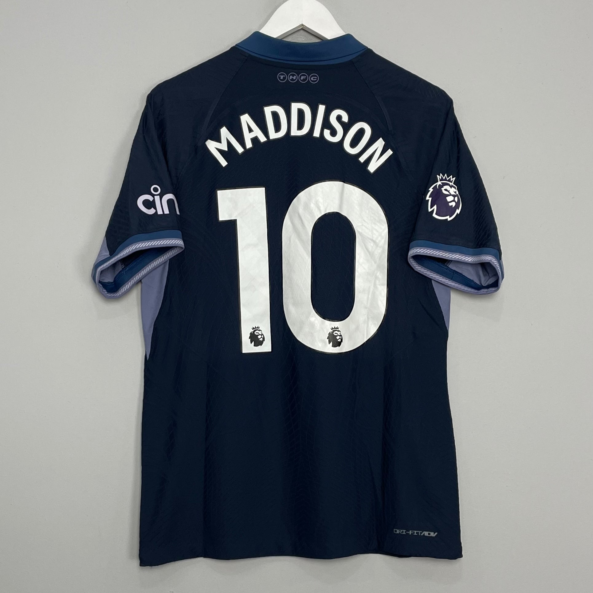 Shop 2023/24 TOTTENHAM MADDISON #10 *ELITE* AWAY SHIRT (M) NIKE, classic football shirts, vintage football shirts & retro soccer jerseys at Cult Kits