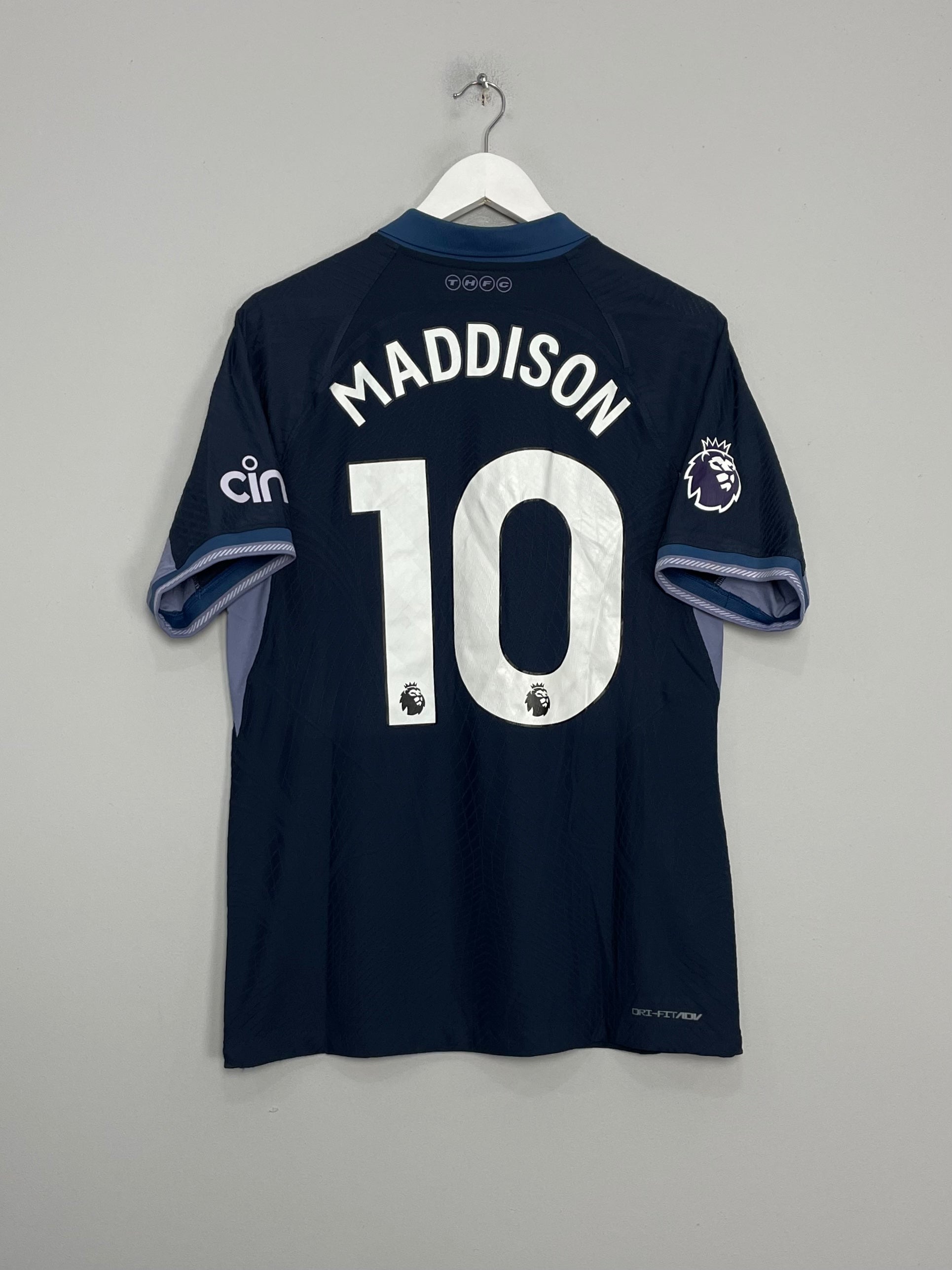 Shop 2023/24 TOTTENHAM MADDISON #10 *ELITE* AWAY SHIRT (M) NIKE, classic football shirts, vintage football shirts & retro soccer jerseys at Cult Kits