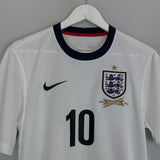 Shop 2013/14 ENGLAND ROONEY #10 *150 YEAR* HOME SHIRT (S) NIKE, classic football shirts, vintage football shirts & retro soccer jerseys at Cult Kits