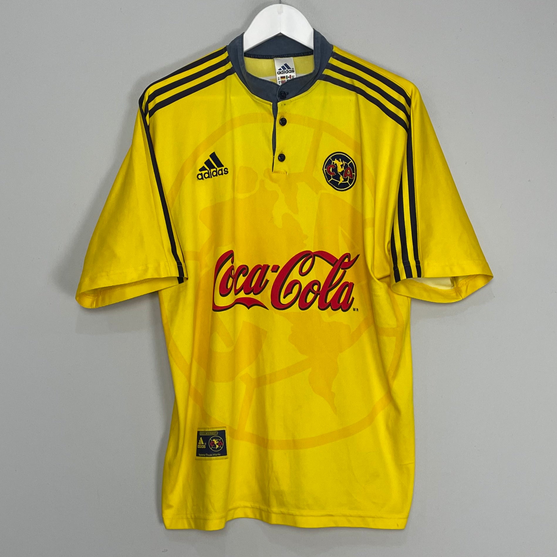 Shop 1997/99 CLUB AMERICA HOME SHIRT (M) ADIDAS, classic football shirts, vintage football shirts & retro soccer jerseys at Cult Kits