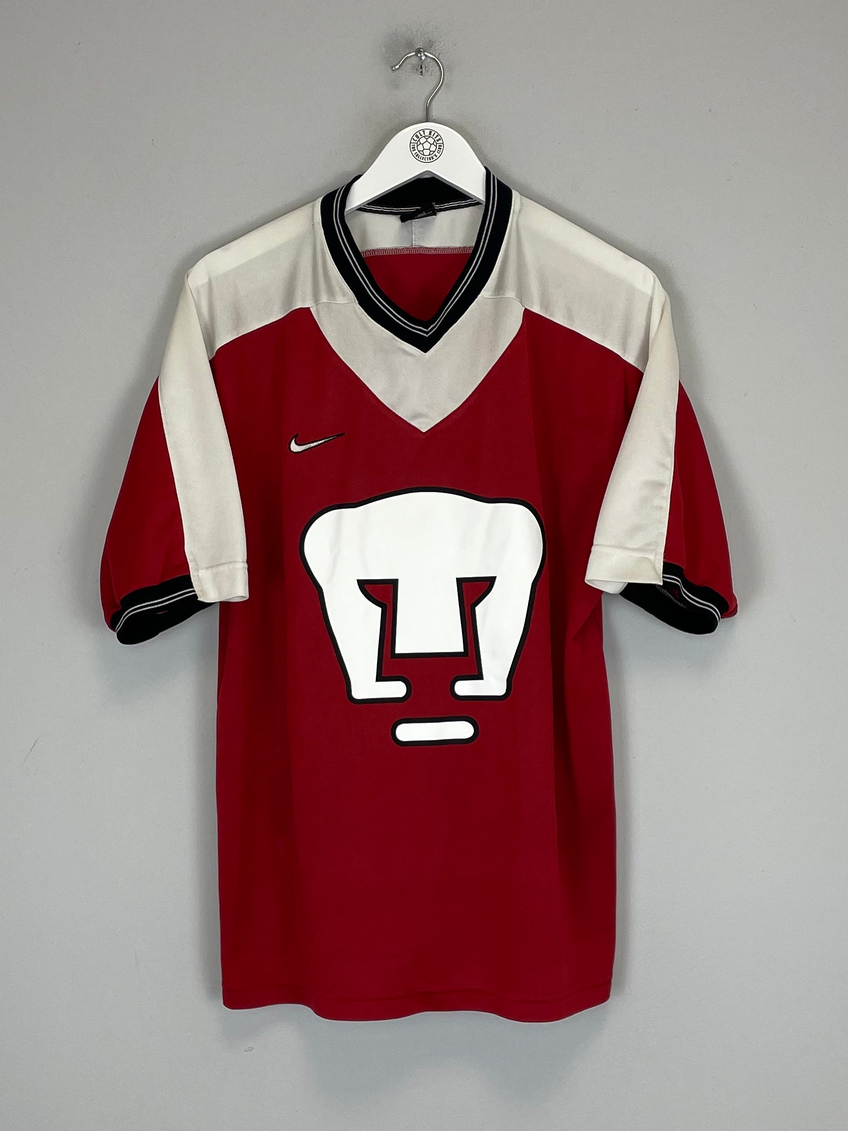 Shop 1997/98 UNAM PUMAS J.CAMPOS #1 GK SHIRT (L) NIKE, classic football shirts, vintage football shirts & retro soccer jerseys at Cult Kits
