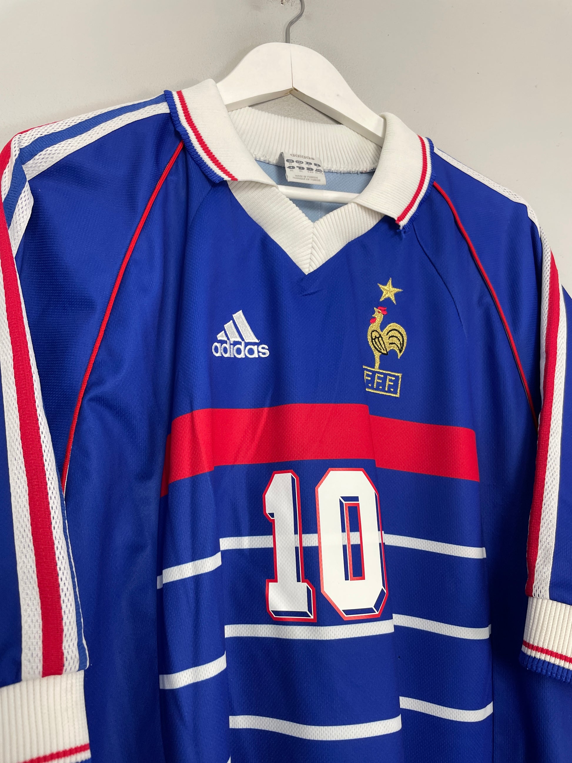 2006 Adidas France home kit x Zidane 🇫🇷 Size: Medium - Depop