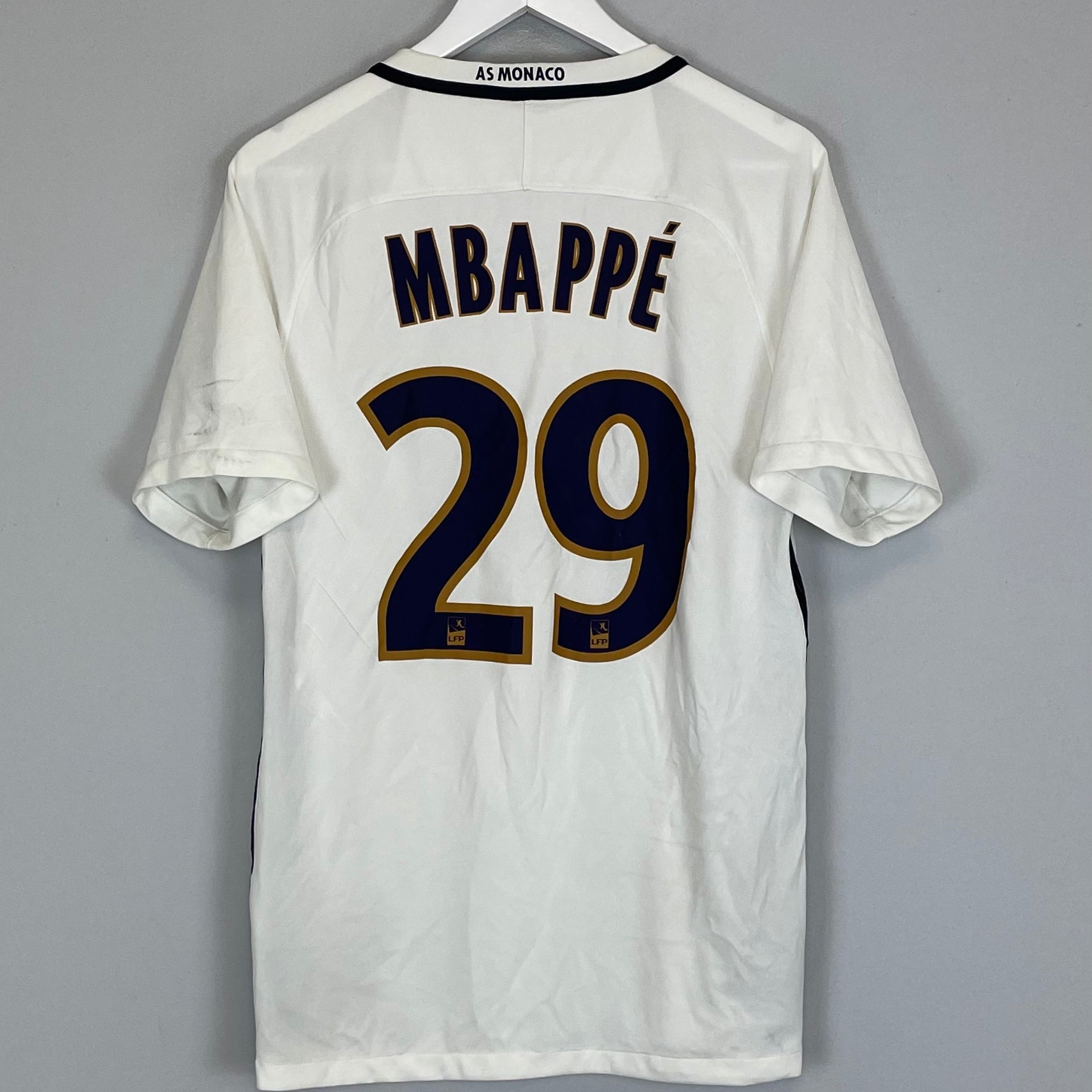 Shop 2017/18 MONACO MBAPPE #29 AWAY SHIRT (S) NIKE, classic football shirts, vintage football shirts & retro soccer jerseys at Cult Kits